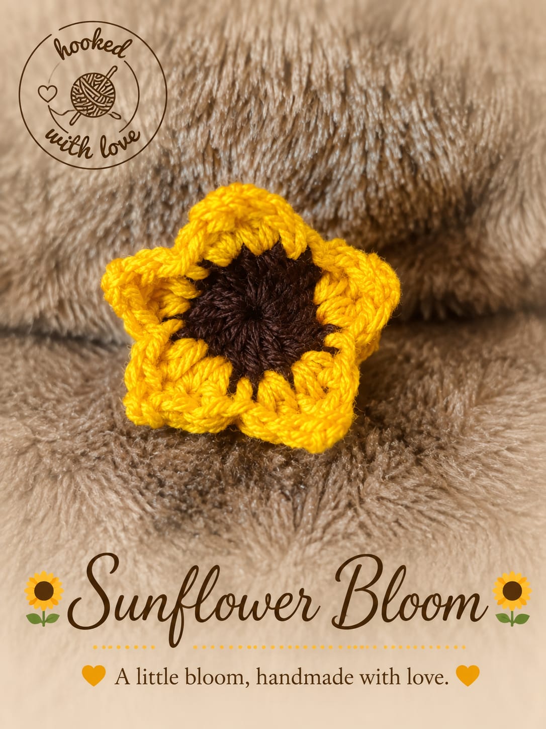 Crochet Claw Clip